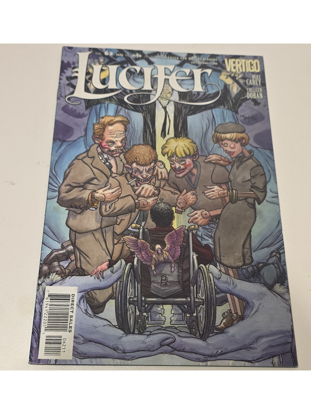 Vertigo/DC Lucifer #62 Single Issue Comic Color Mike Carey Colleen Doran